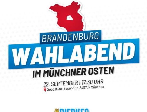 Wahlabend am 22. September mit Gastrednern