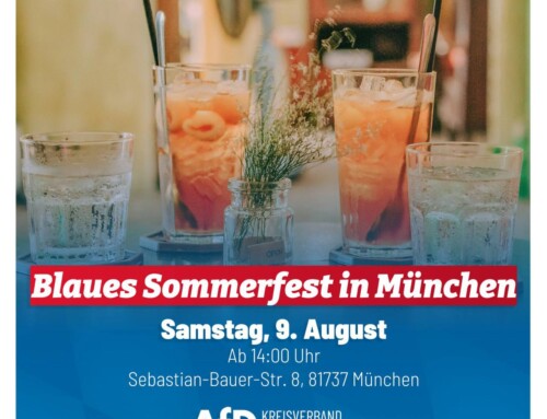 Blaues Sommerfest am 9. August