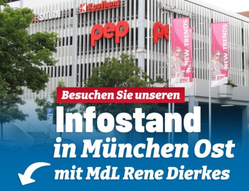 Infostand am 26. September beim PEP